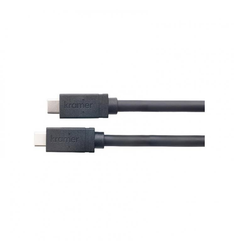 Kramer Electronics - CA–U32/FF–10 cable USB 3 m USB 3.2 Gen 2 (3.1 Gen 2) USB C Negro