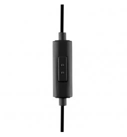 Hama - / Auriculares con cable, jack 3.5mm, compatible con asistente de voz, color negro