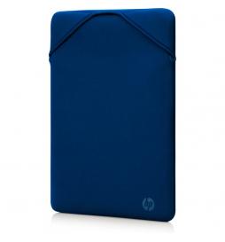 HP - Funda protectora reversible para portátil de 15,6 pulgadas azul