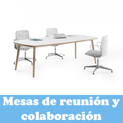 Mesas de reunión y colaboración