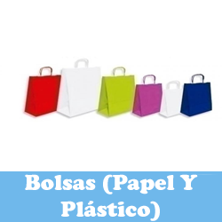 Bolsas (papel y plástico)