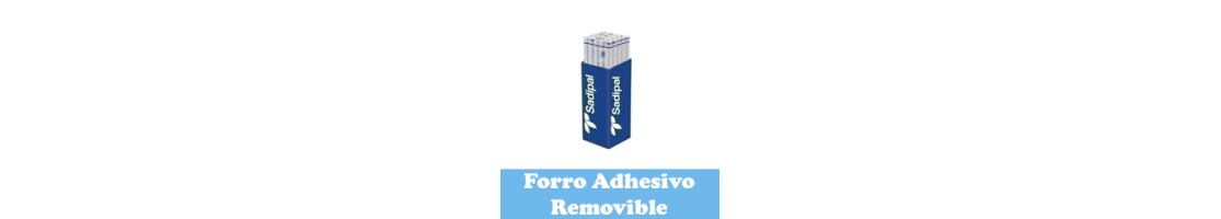 Forro adhesivo removible