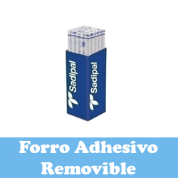 Forro adhesivo removible