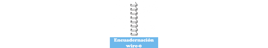 Encuadernación wire-0