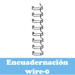 Encuadernación wire-0