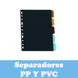 Separadores PP y PVC