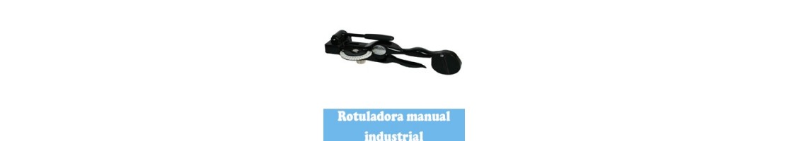 Rotuladora manual industrial