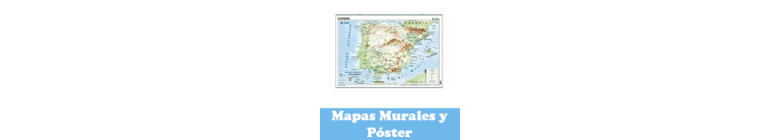 Mapas murales y póster