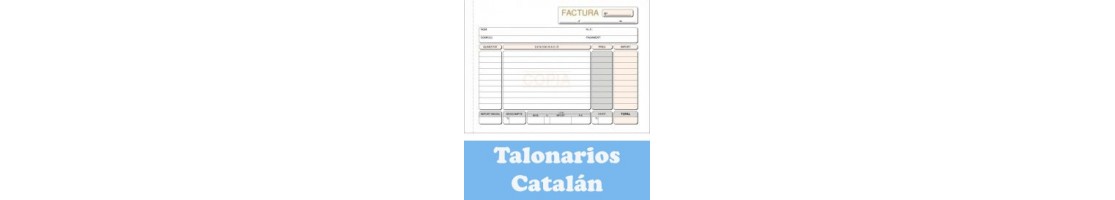 Talonarios catalán