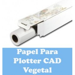 Papel para plotter CAD vegetal