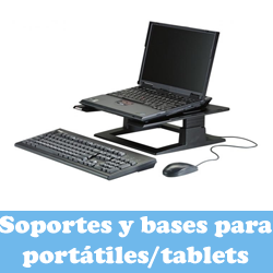 Soportes y bases para portátiles/tablets
