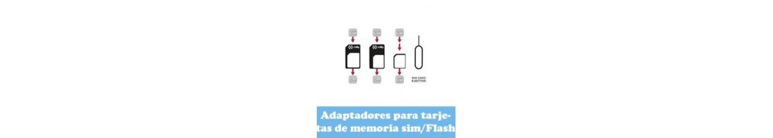 Adaptadores Para Tarjetas De Memorias Sim / Flash