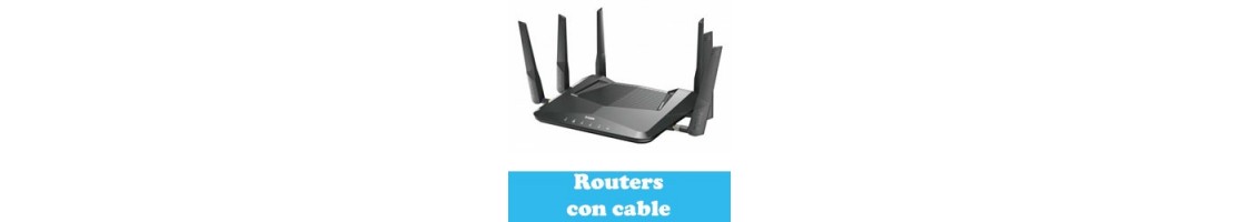 Routers Con Cable
