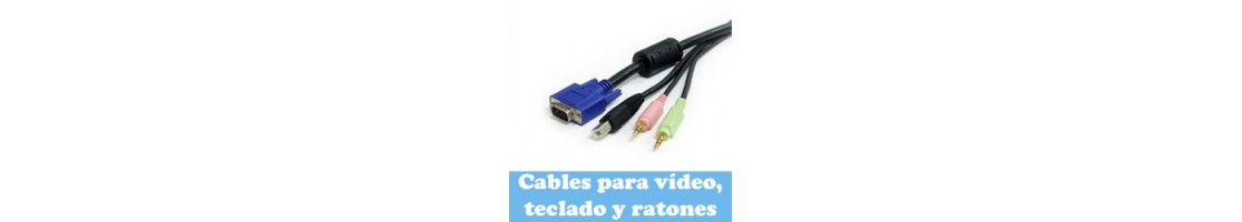 Cables Para Video, Teclado Y Ratones (Kvm)